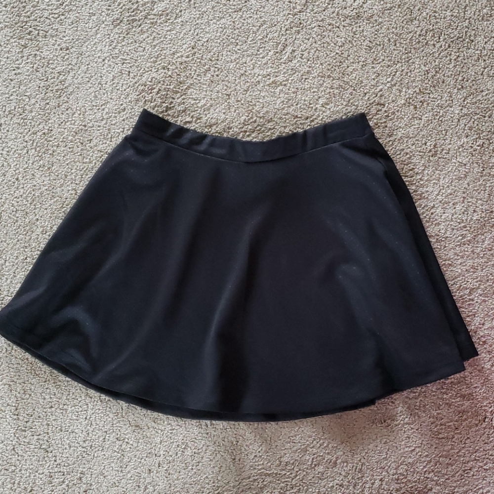 Black Skater Skirt